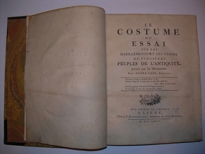 Le costume de plusieurs peuples de lantiquité